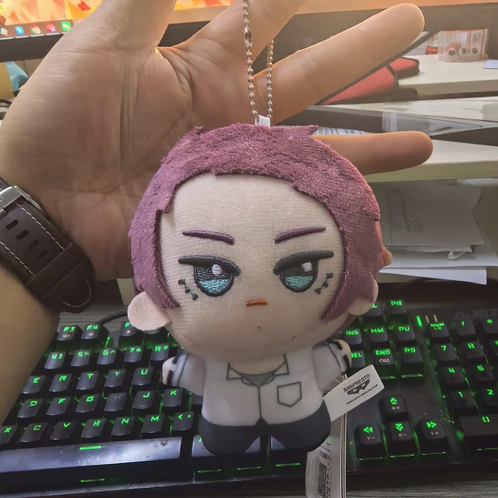 10cm Anime Garçon Volley-ball Blue Lock Kawaii Pendentif Sac Porte-clés Isagi Mikage Reo Rin Itoshi Sae Prison Bleue Peluche Jouet Cadeau Enfants