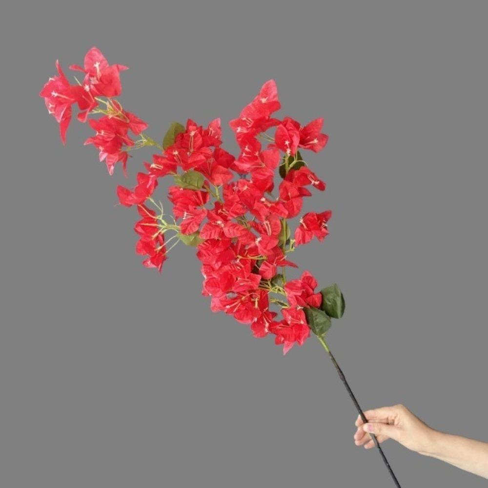 76cm Simulation Flower Real Touch Silk Flower Lifelike Fake Bougainvillea Spectabilis  Home