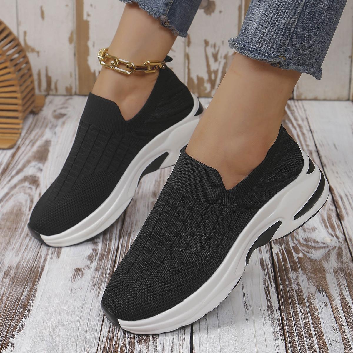 Женские кроссовки Удобные весенние и осенние модные кроссовки Дышащие сетчатые — фото 5