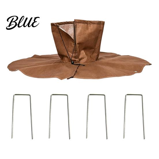 Outdoor Plant Thermal Cover Palm Tree Protector Winter Frost with Drawstring And Ground Stakes Sapling Protection Insulation Wrap for Trees Saplings