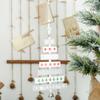 1/2/3pcs DIY Red Christmas Snowflakes&Star&Tree Wooden Pendants Ornaments Home Christmas Party Xmas Tree Kids Gifts Decorations