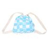 Convertible Beach Towel Bag Lightweight Quick Dry 2 in 1 Beach Towel Backpack for Family Holiday Camping Cyan