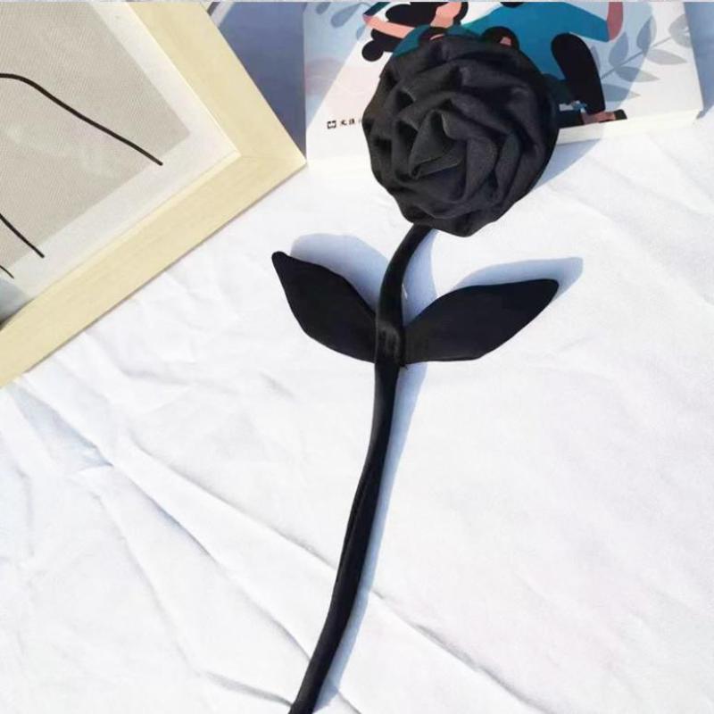 Rose Flower Brooch Pins Elegant Big Flower Brooches Party Ornaments Gifts For Women Girls