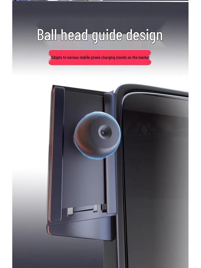 ZhiCheng Wireless Charging Phone Holder for Mercedes-Benz C-Class/GLC