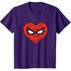 Maglietta Marvel Spider-Man Cuore