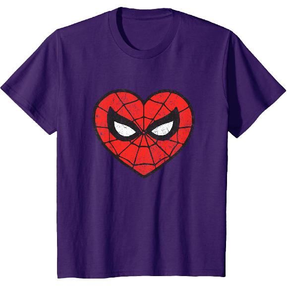 Maglietta Marvel Spider-Man Cuore