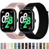 Nylon Loop Strap for Xiaomi Redmi Watch 4 5 6 Band Comfortable Breathable Wristband for Xiaomi Band 8 9 Pro Strap Accessories