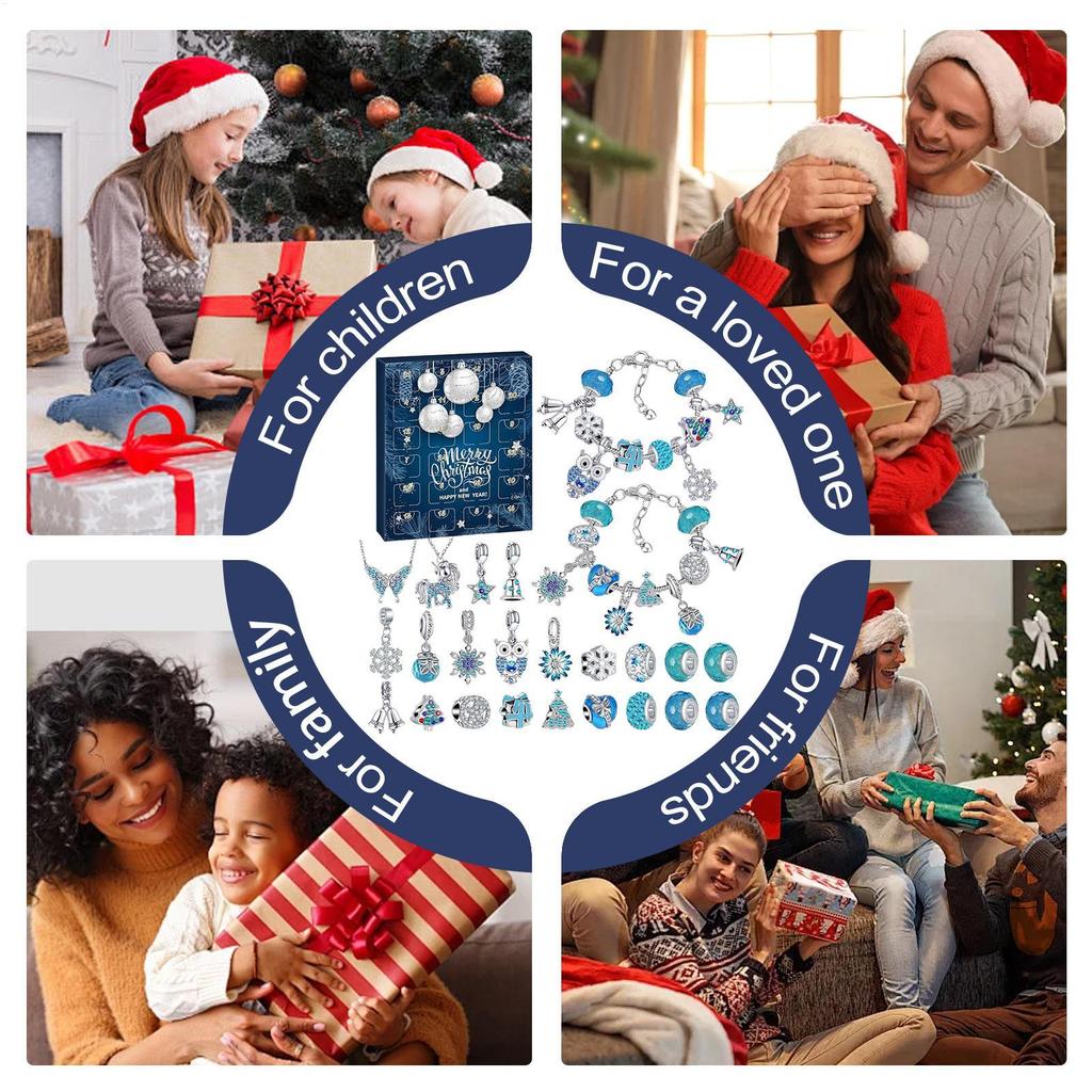 Christmas Calendar Advent for Women 24 Days 2025 Party Favors Girls Christmas Countdown Calendar for Holiday Birthday Valentines
