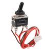 Golf Cart Run Tow Switch with Connecting Wires 73125 G01 Run Tow Toggle Switch Replacement for E‑Z‑GO TXT DCS PDS