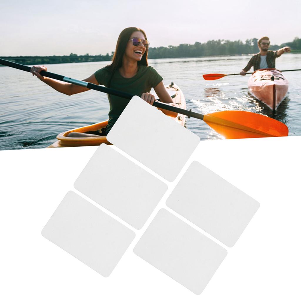 5 Stück Schlauchboot Flicken PVC Wasserdicht Leckschutz Kajak Flicken für Boot Kit