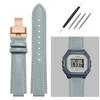 16MM genuine leather watchband for G-Shock Casio DW5600/GW-B5600/G-5600/GW-M5610 Replace wristbands Convex watch strap
