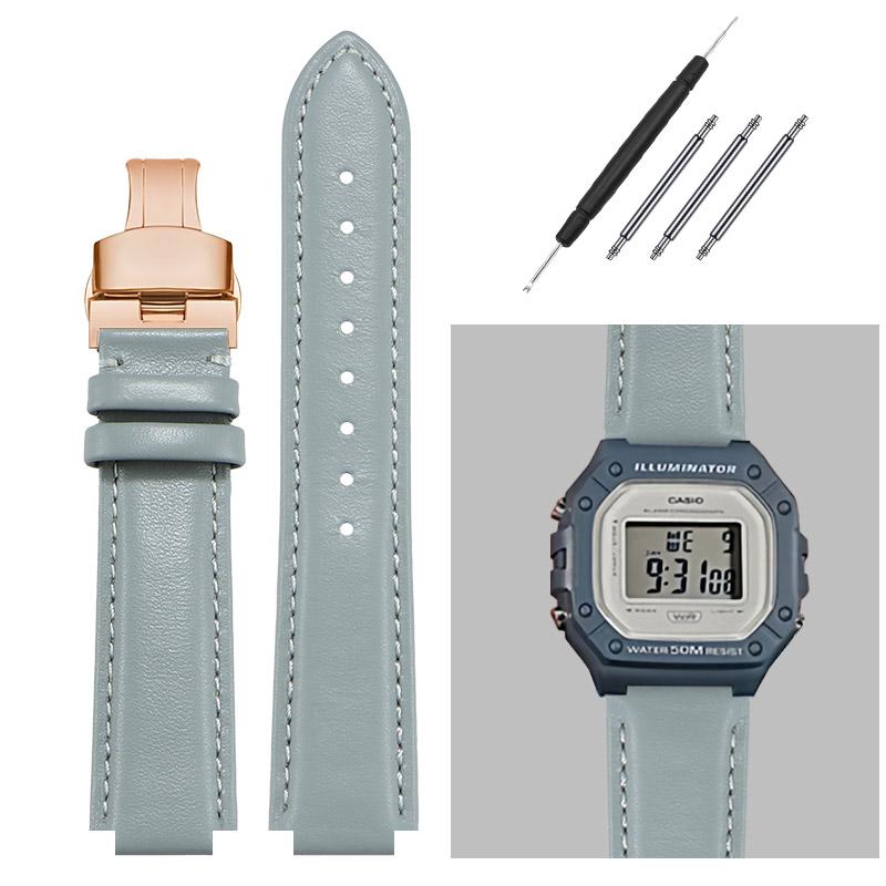 16MM genuine leather watchband for G-Shock Casio DW5600/GW-B5600/G-5600/GW-M5610 Replace wristbands Convex watch strap
