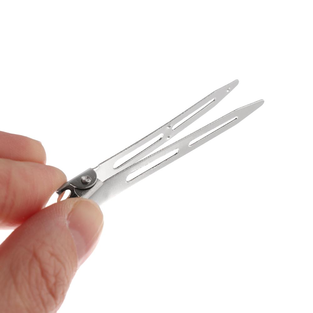 24PCS Professional No Crease Fixed hair Hair Clip Seamless No Bend Makeup Clip