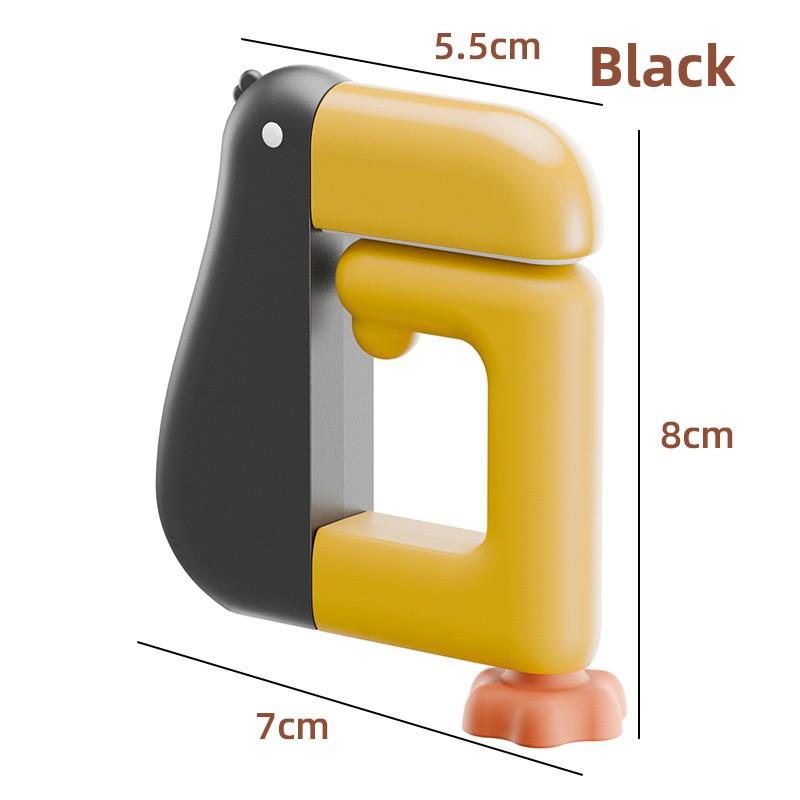 

Без отверстий для боковой подвески сумки Thinking Duck Вращающиеся крючки для книжной сумки чёрный