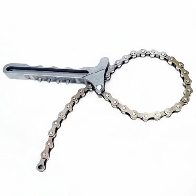 NEUE Einstellbare Auto Motor Öl Filter Kette Grip Schlüssel Schlüssel Remover Werkzeuge Auto Reparatur Werkzeuge