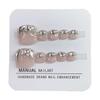 Nude Diamond Cat Eye Toenail Stickers: High-End Wearable Manicure 2025