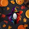 Wooden 2D Mirror Halloween Decoration for Party and Home Decor