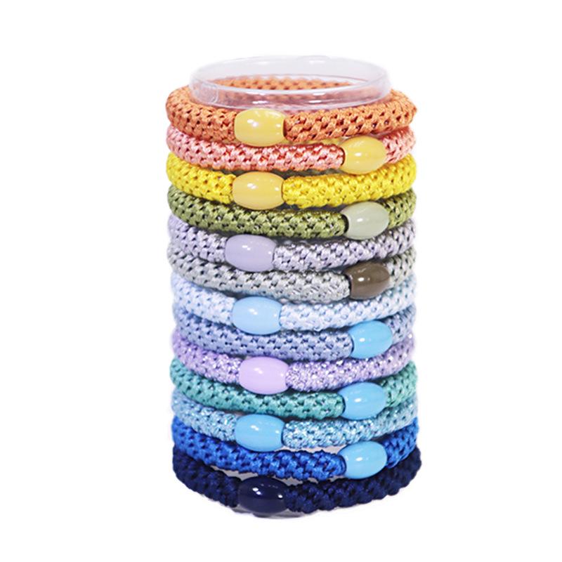 Hohe Elastizität Haargummis & Scrunchies - Keine Knicke, Elastische Bänder für Haaraccessoires