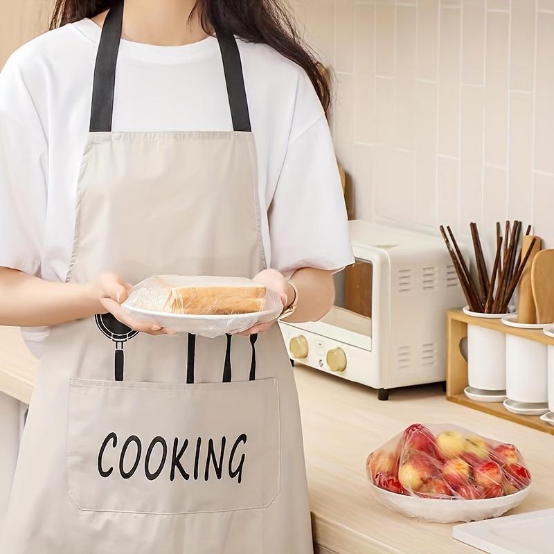 

100 шт. эластичные пакеты для хранения свежих продуктов, эластичная пластиковая пленка, крышки для мисок, крышки для хранения продуктов, кухонная пленка, герметичные крышки 100Pcs
