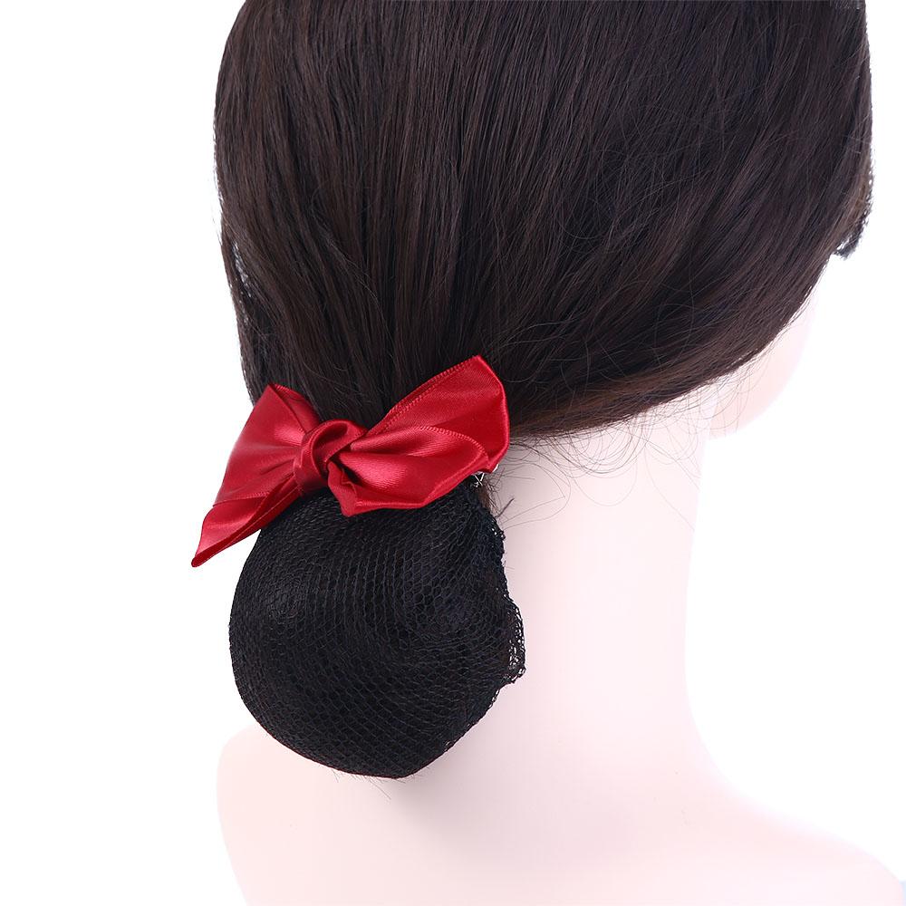 Headwear Satin Hair Clip Korean Bun Snood Hairgrips Cover Net Ponytail Clip Women Spring Clips