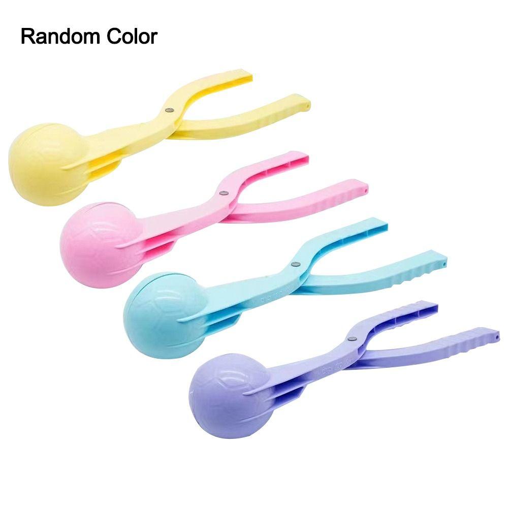 Winter Snow Toys Kit, Homezo Snowball Maker Tool, Snowball Maker, Snowball Maker Tool, Snow Play Toys for Kids, with Handle