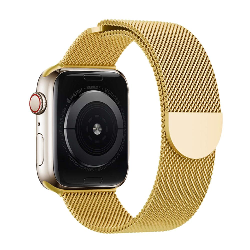 Metal bracelet for Apple Watch 38/40/41/Series11 10 42mm, adjustable magnetic clasp