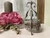 Carved plant crown metal decorative vintage crown