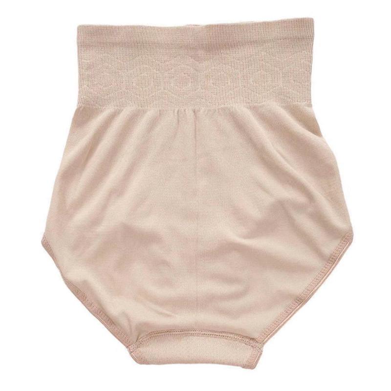 Sömlösa damtrosor Hög midja Platt mage Trosor Kroppsformande Underkläder Komfort Buksbyxor efter förlossning