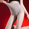 High Elastic Double Seamless Waist Pantyhose Oil Shiny Glossy Tights Woman Shaping Stocking Slim Leggings Lingerie