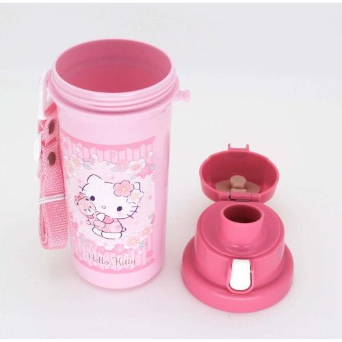 OSK Direct Drinking Water Bottle, 600ml, Hello Kitty Sakura Design, SC-600B