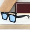 Big Square Handmade Acetate Sunglasses Classical Men Uv400 High Street Style Vintage Prescription Eyeglasses with Case
