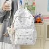 2026 New Style Campus Light Backpack Women With High Face Value Stars All-matching Schoolbag Junior School College