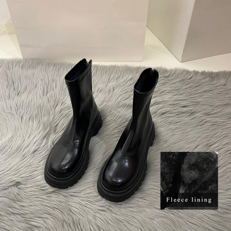 

Ботинки Martin на платформе, белые, тонкие, женские, новые летние, коричневые, корейские, маленькие, ботильоны, черные, ботильоны 39