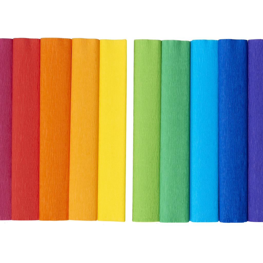 Bibuła Marszczona Creatinio 50X200 Mix (10) 1432