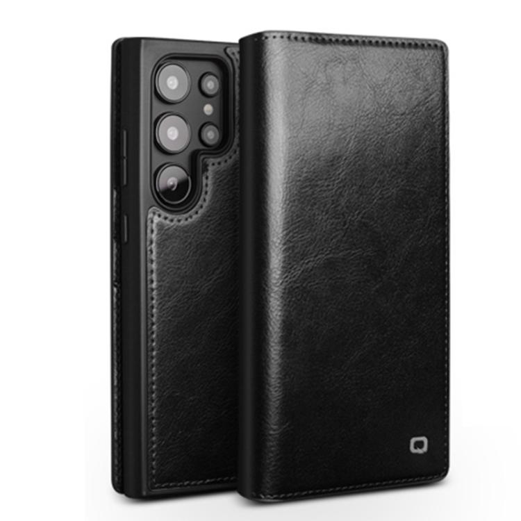 QIALINO Genuine Leather Phone Case