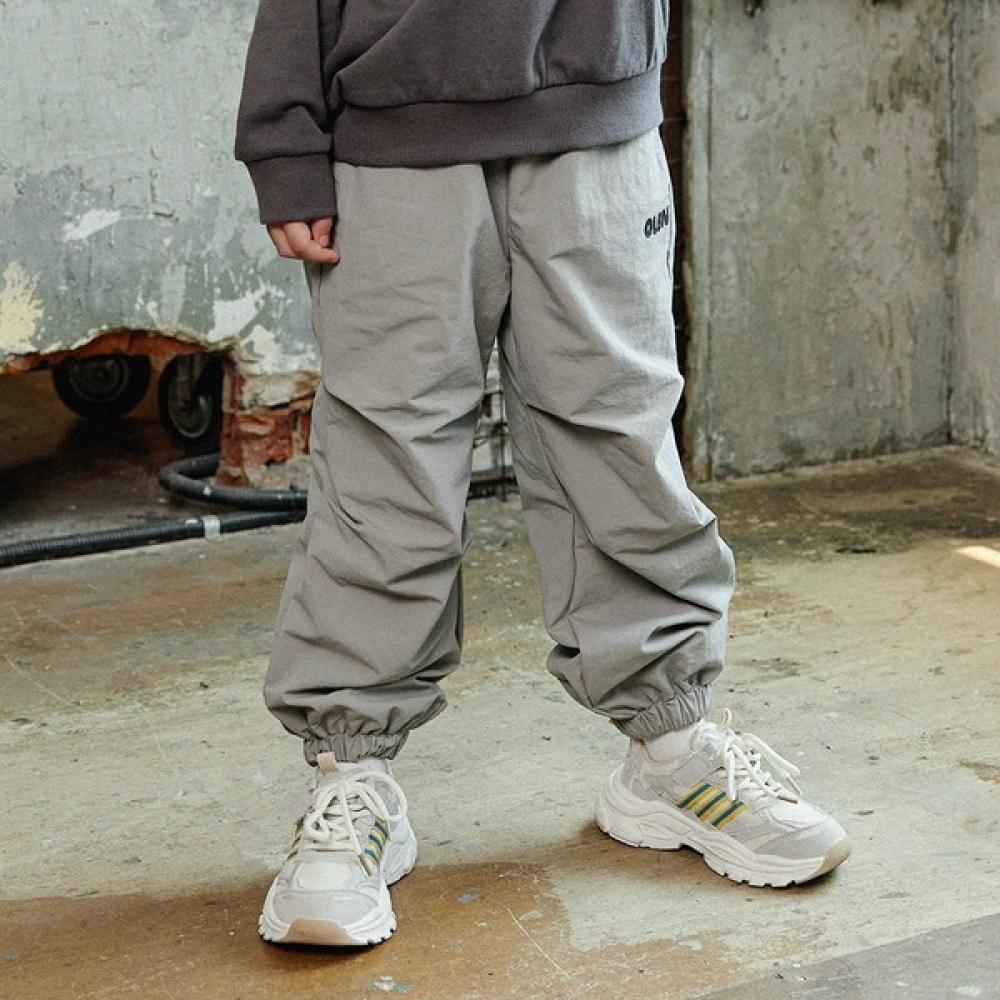 

Olivean Small Logo Super High Pants Gray Grey/110