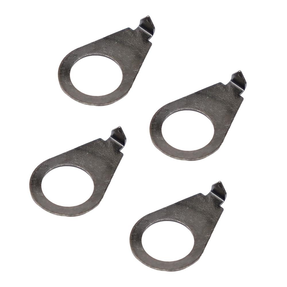 4Pcs Guitar Knobs Pointer Plates 38" Electric Guitar Control Knob Position Pointers 9.7Mm Diameter Washers For Lp Guitar Part
