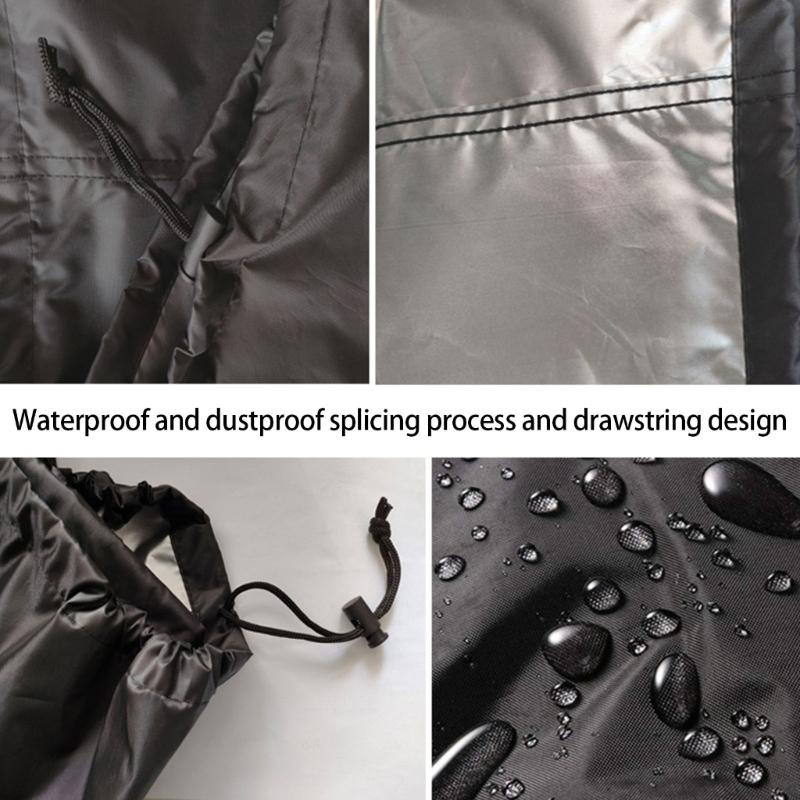 Universal Waterproof Outdoor Grill Cover Heavy Duty Weatherproof Gas Barbecue Protector Garden Patios Grill Accessories