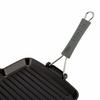 Staub Square Grill Pan, 24cm, Black, 1202123
