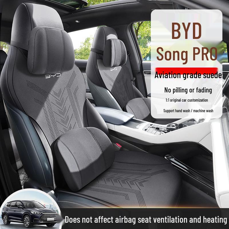 BYD Song PRO 5-Seat Car Seat Cushion Cover - Universal Semi-Package Saddle Pad