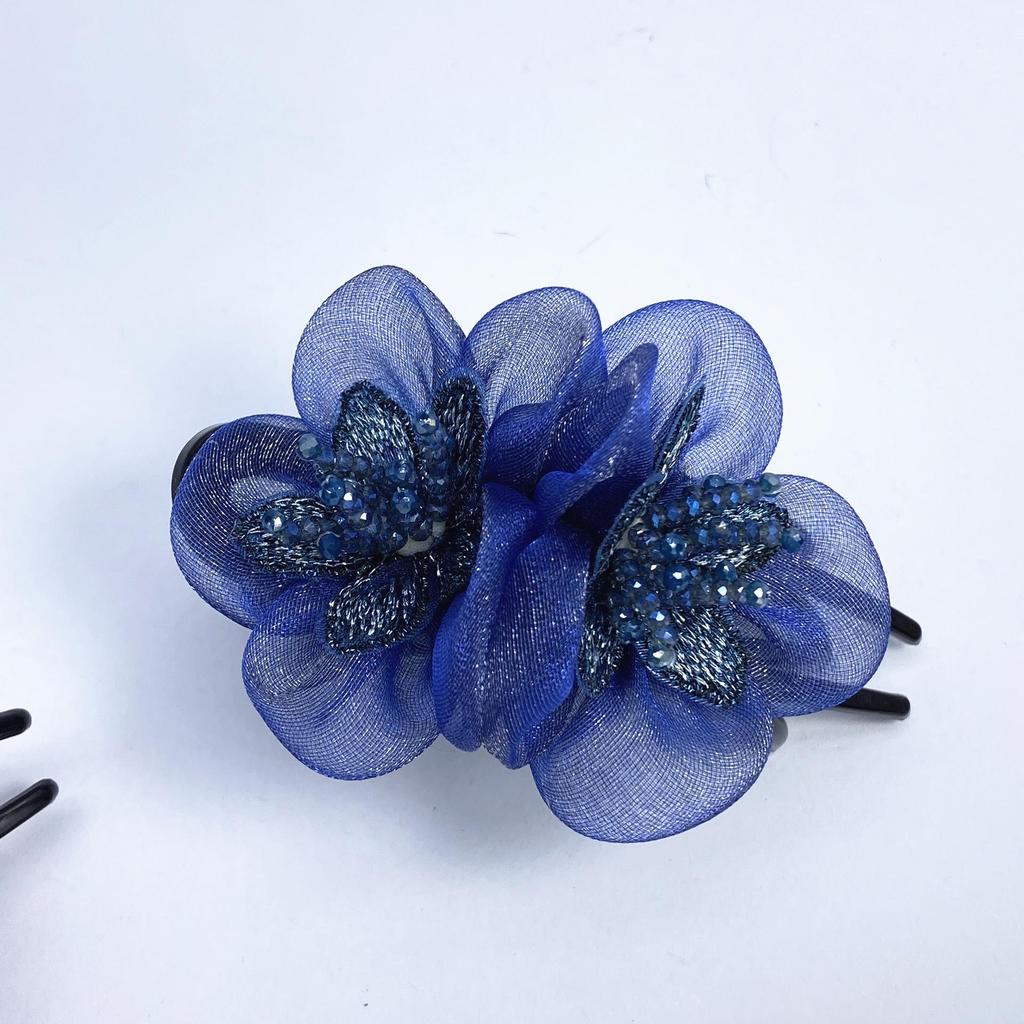 Korean Flower Duckbill Hair Clip for Women