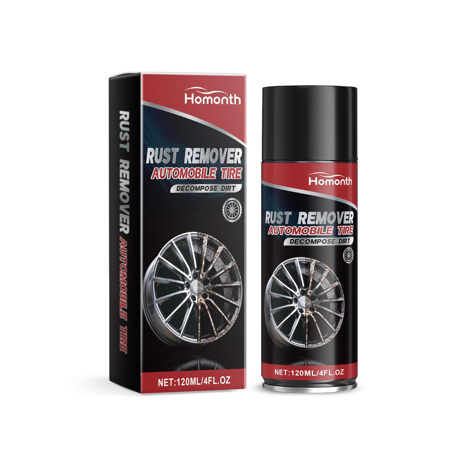 

120 мл Homonth Средство для удаления ржавчины с автомобильных шин Очиститель ржавчины Удаление пятен Очиститель ржавчины для восстановленных шин