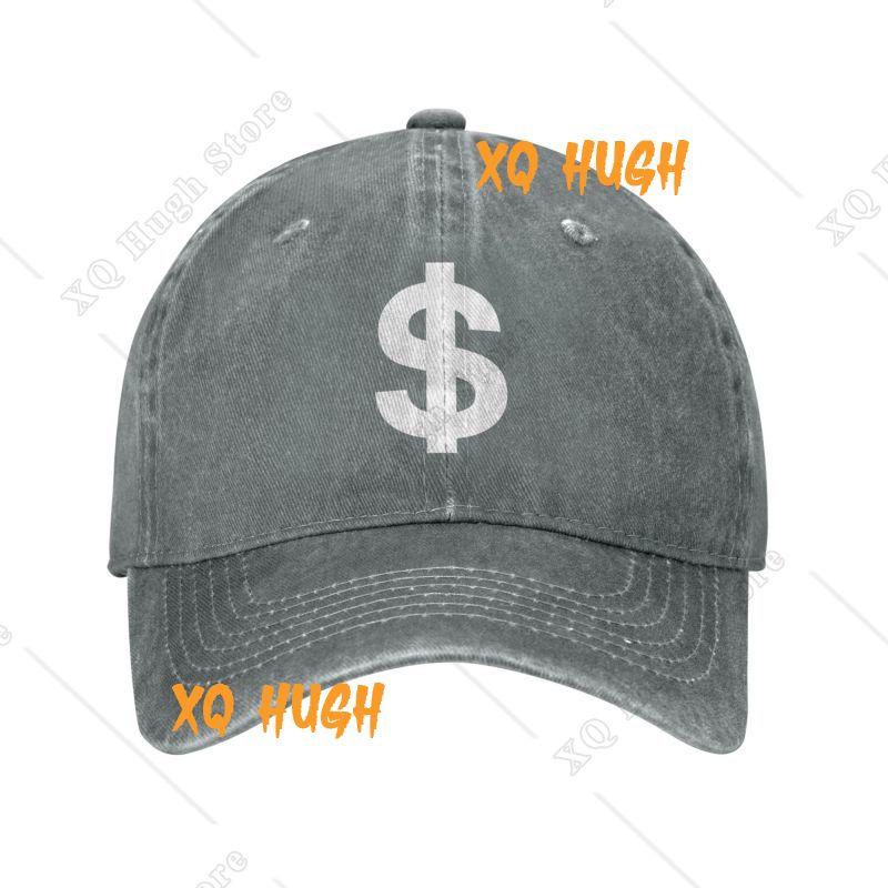Individuelle Unisex Baumwoll-Baseballkappe mit amerikanischem Geld-Dollar-Logo, verstellbar für Erwachsene, Dad Hat, Herren Damen Hip Hop Snapback Kappen