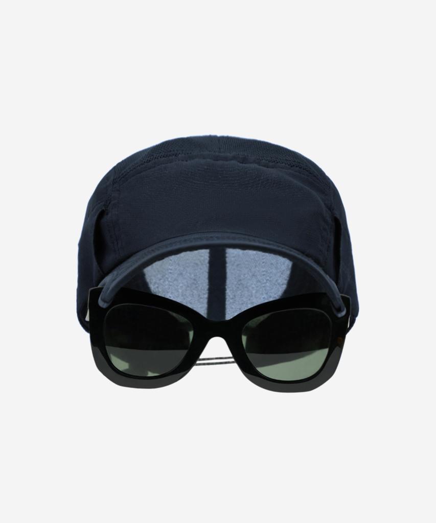 NODE LABS Dev:5 Sunglasses Double Cut Mesh Ball Cap_Navy