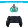 PS5 Controller Replacement Thumbstick, 3D Joystick Module Parts Analog Cap Compatible with Sony PS5 Controller 4PC