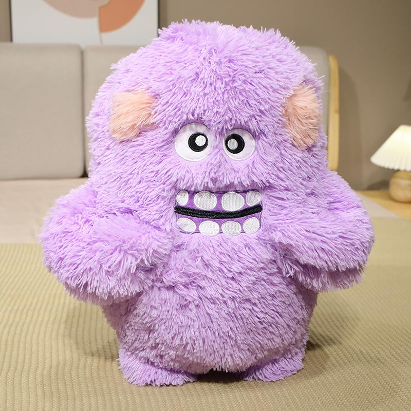 60CM Kawaii Long Hair Monsters Plush Toys Doll Monster Throw Stuffed Animals Soft Pillow Doll Kids Baby Home Decorative Gifts