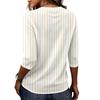 Camiseta de Manga Corta para Mujer, Corte Holgado, Casual, Ligera, Cuello Redondo, Cómoda para el Uso Diario, Blusa Adecuada para Diversas Ocasiones
