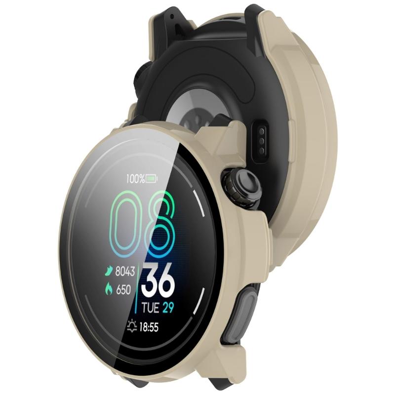 Watch Cover Screen Protector Tempered Glass Film PC Case for PACE Watch Scratchproof Case Smartwatch Film Dustproof