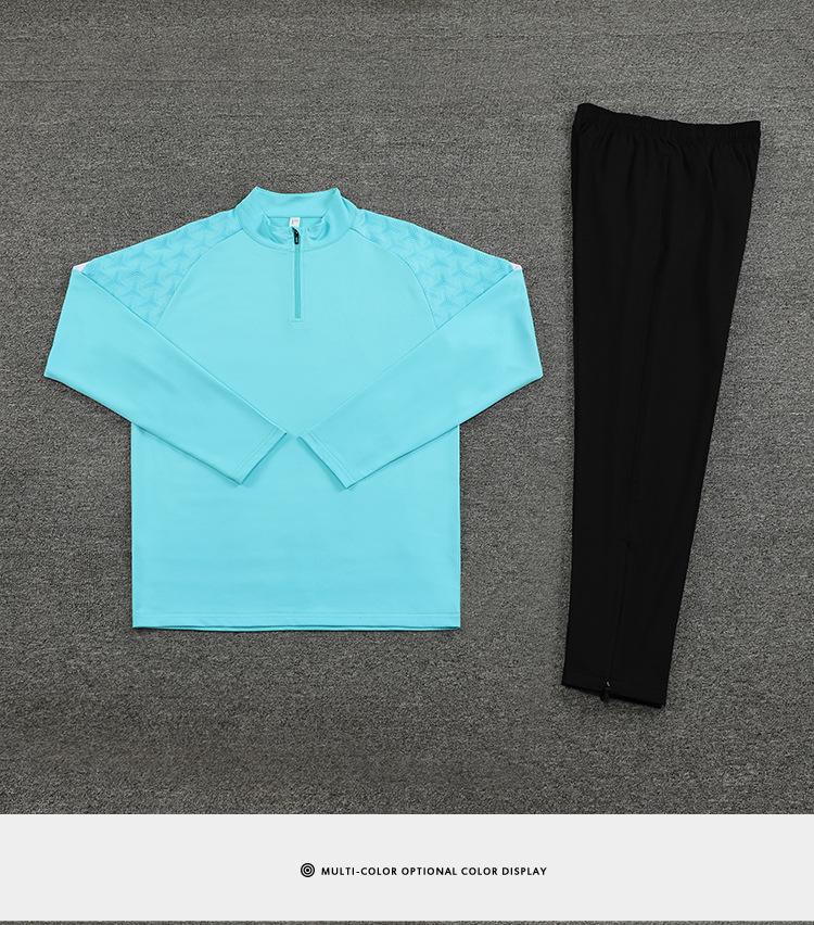 Men's Quick-Dry Sports Suit: Long Sleeve Set for Running, Cycling, Football & Training