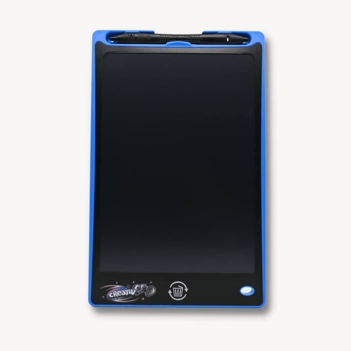CreativPad - Ardoise Magique 8.8 pouces pour dessiner et écrire (Bleu)